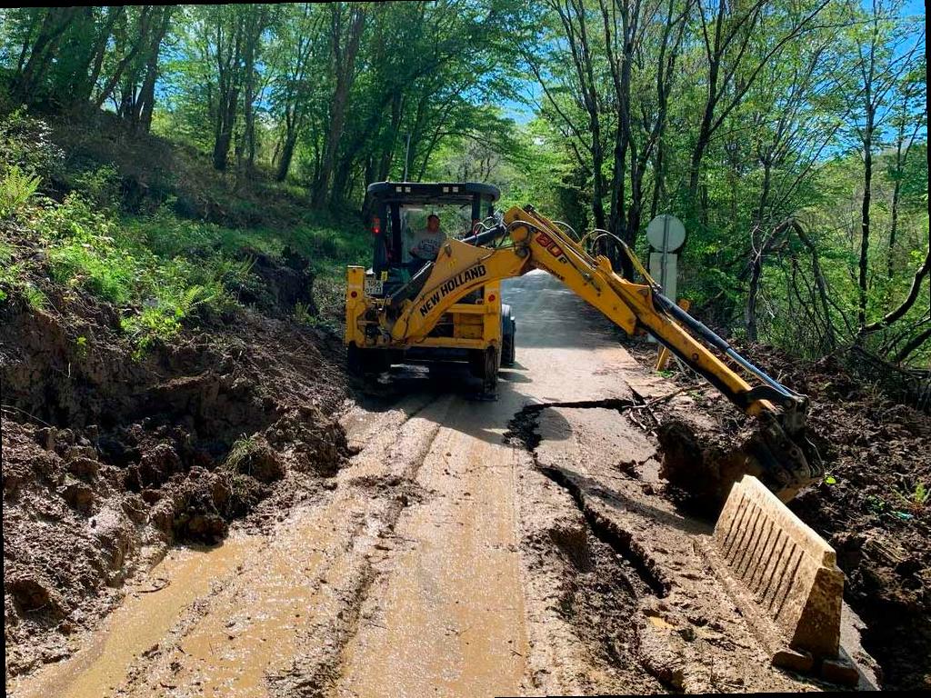 В Сочи восстановлен проезд в село Веселое