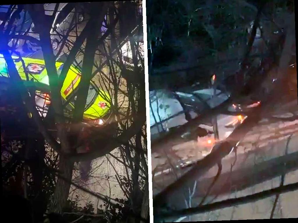 Две машины столкнулись в центре Сочи