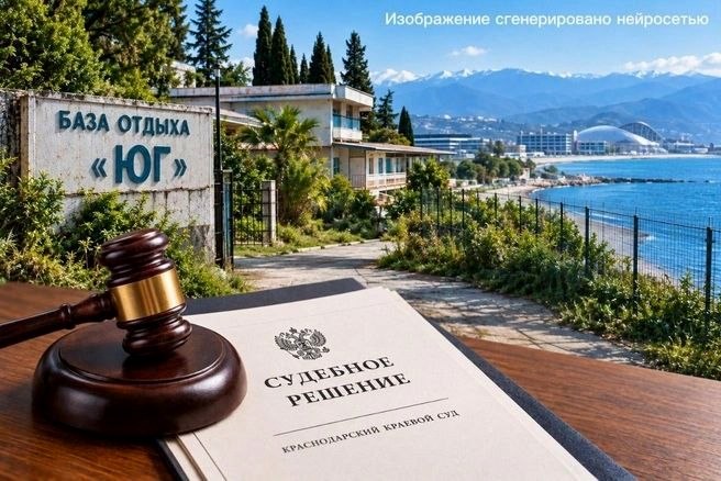 Базу отдыха «Юг» в Сириусе обязали снести из-за нецелевого использования земли